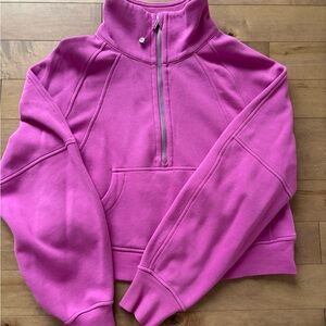 Lululemon half zip scuba hoodie